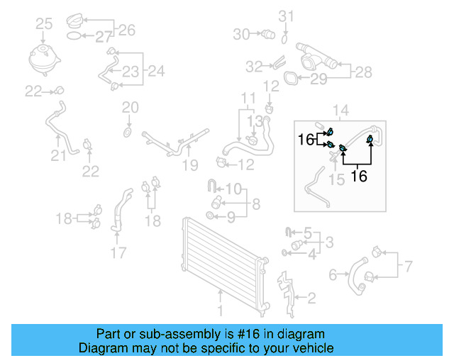 Reservoir Hose Clamp N-906-869-02 - View 467