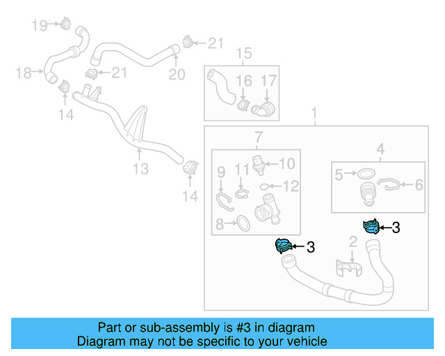 Reservoir Hose Clamp N-906-869-02 - View 480