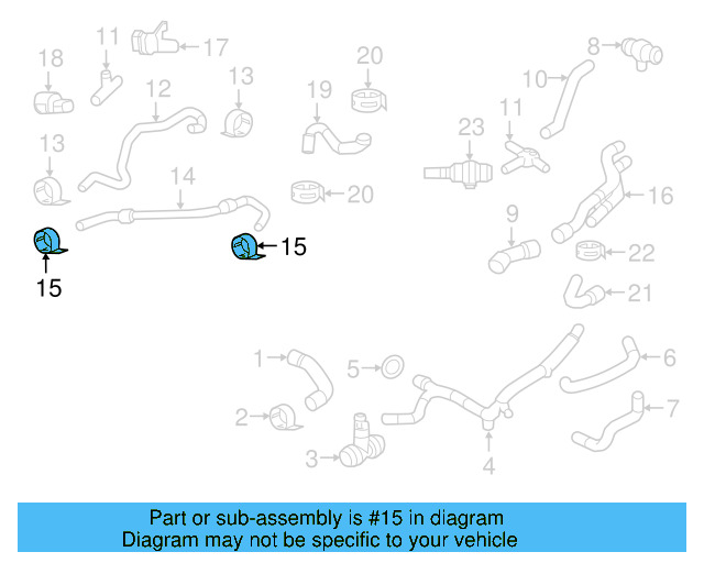 Upper Coupling 3C0-122-291 - View 91