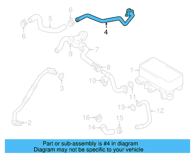 Outlet Pipe 7P0-121-065-AC - View 19