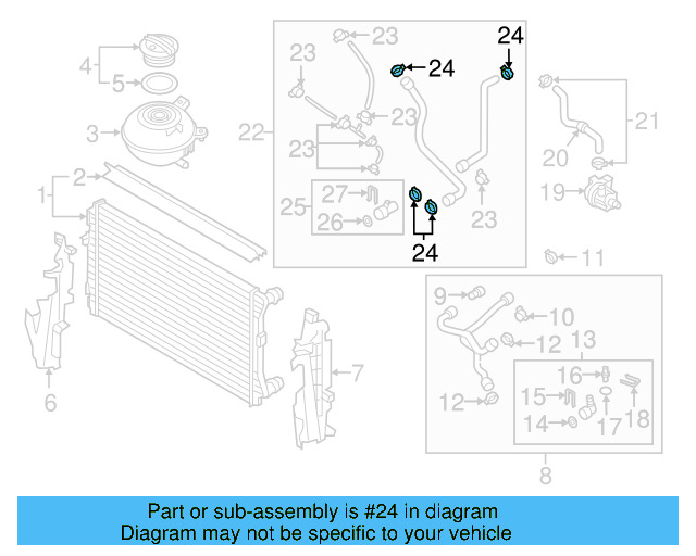 Overflow Hose Clamp N-906-867-01 - View 283
