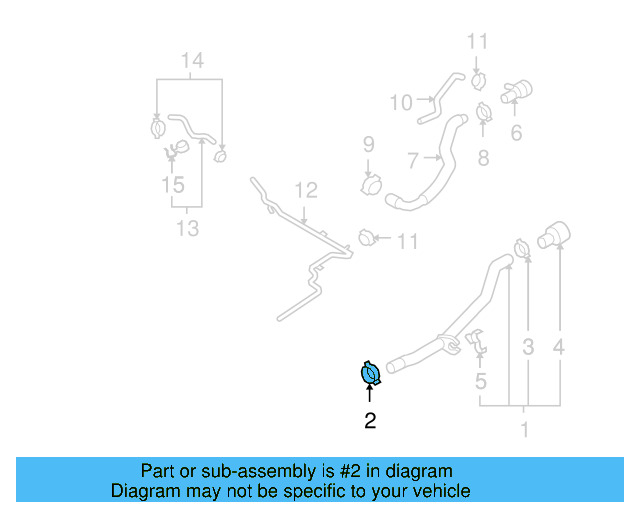 Lower Hose Clamp N-906-871-01 - View 124
