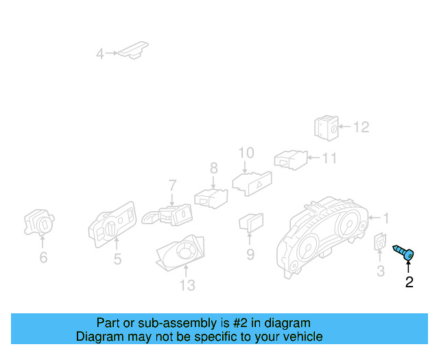 Side Trim Panel Screw N-906-986-06 - View 49