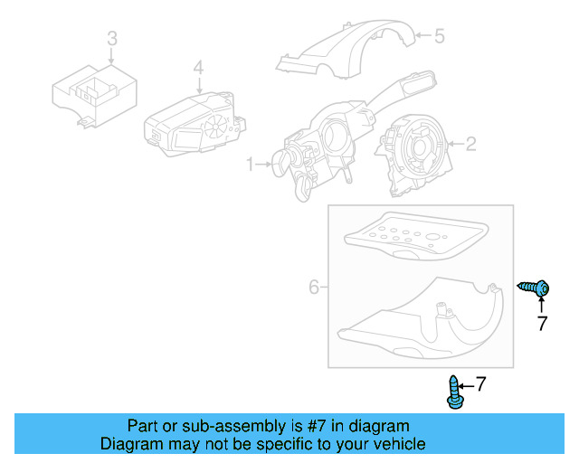 Side Trim Panel Screw N-906-986-06 - View 161