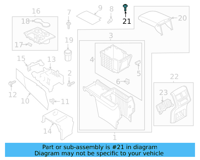 Side Trim Panel Screw N-906-986-06 - View 166