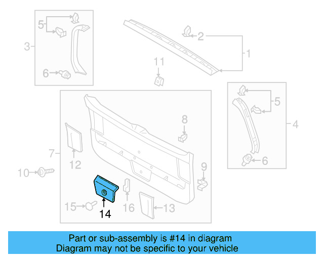 Side Trim Panel Screw N-906-986-06 - View 148