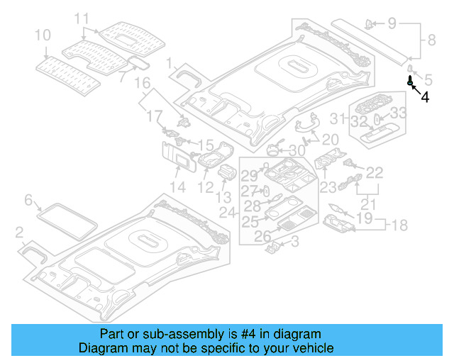Side Trim Panel Screw N-906-986-06 - View 22