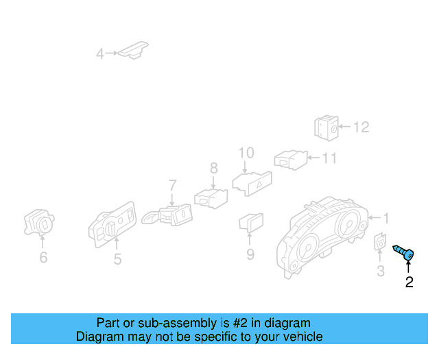 Side Trim Panel Screw N-906-986-06 - View 45