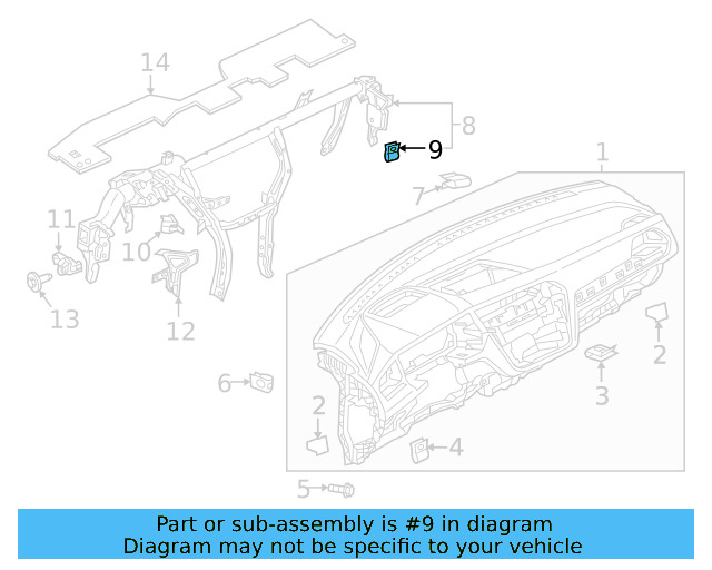 Lower Trim Panel U N-906-987-03 - View 27