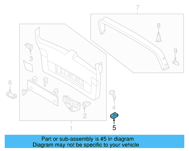 Lower Trim Panel U N-906-987-03 - View 50