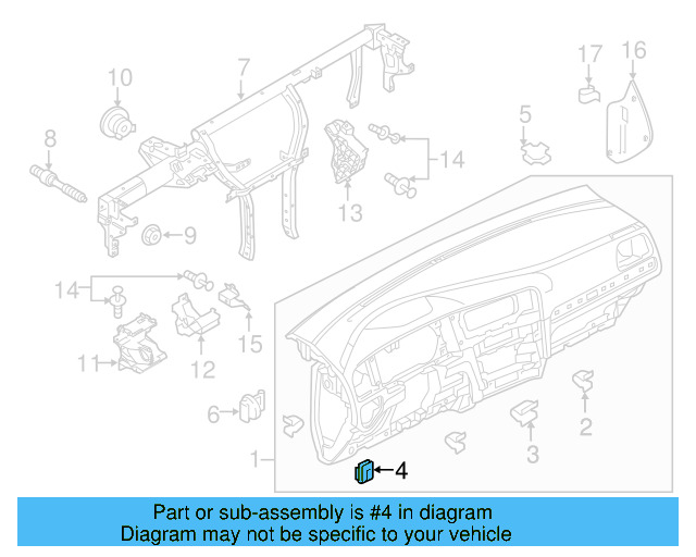 Instrument Panel U N-906-988-01 - View 20