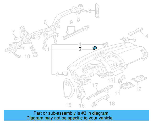 Instrument Panel U N-906-988-01 - View 22