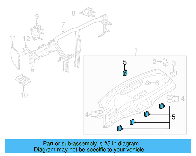 Instrument Panel U N-906-988-01 - View 24