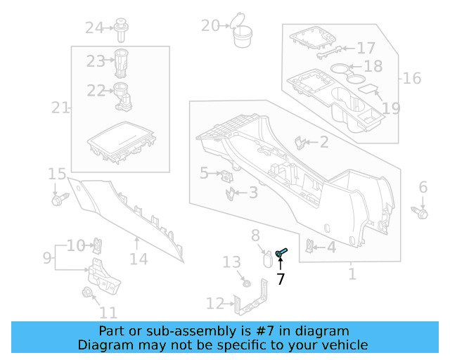 Fixed Glass Bolt N-910-145-01