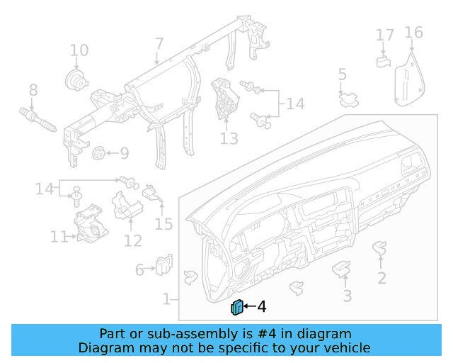Instrument Panel U N-906-988-01 - View 99