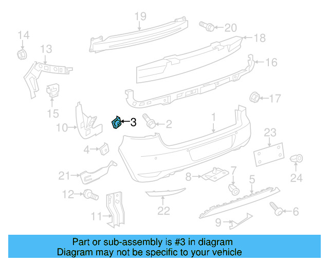 Fender Liner Extension Screw N-103-546-02 - View 268