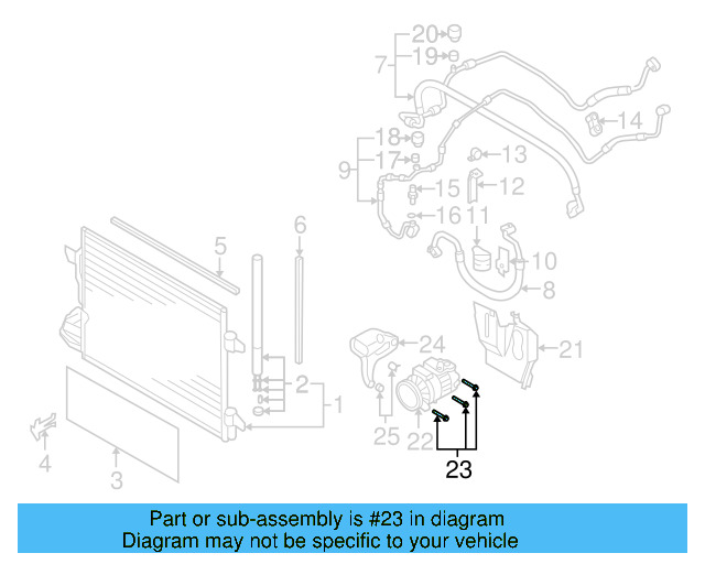 Compressor Mount Bolt N-907-075-02 - View 46