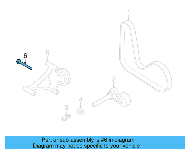 Compressor Mount Bolt N-907-075-02 - View 24