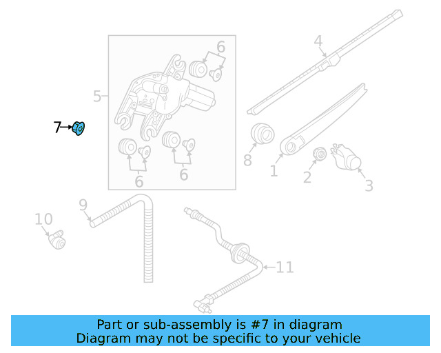 Wiper Motor Nut N-907-143-03 - View 39