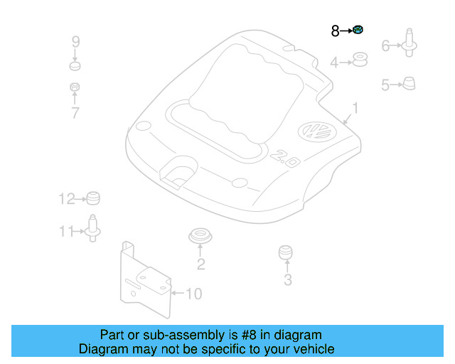 Wiper Motor Nut N-907-143-03 - View 40