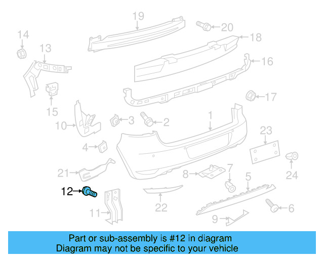 Bracket Bolt N-907-498-02 - View 9