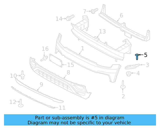 Quarter Panel Splash Shield Nut N-907-579-01 - View 58