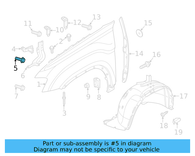 Fender Bolt N-100-091-10 - View 85