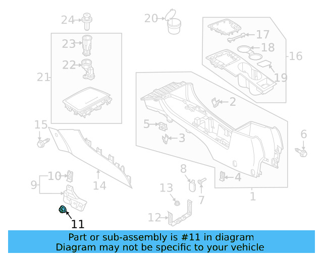 Side Cover Clip 1K0-867-388-A - View 59