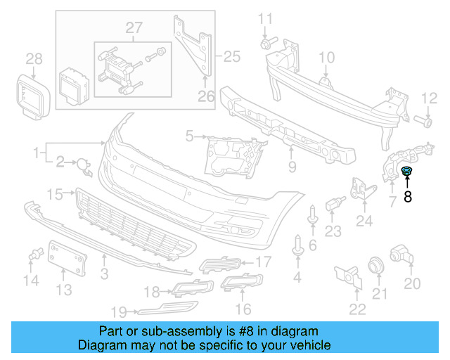 Quarter Panel Splash Shield Nut N-907-579-01 - View 126