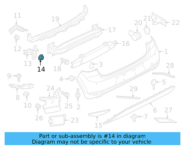 Quarter Panel Splash Shield Nut N-907-579-01 - View 6