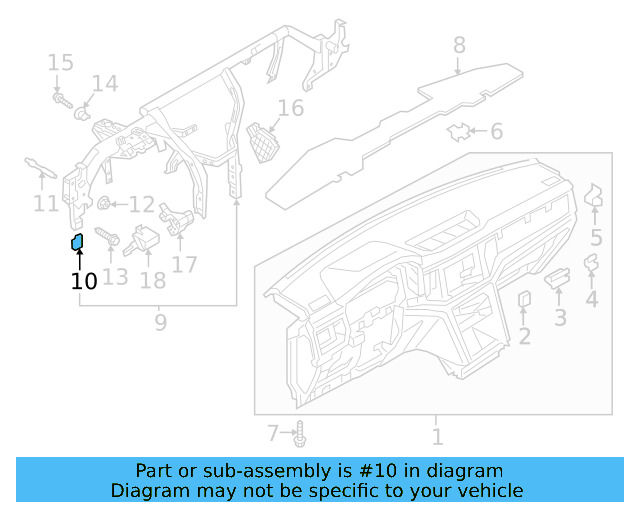 Power Brake Booster Nut N-907-611-03 - View 14