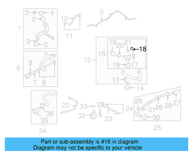 Water Hose Assembly Upper Seal N-907-653-01 - View 254