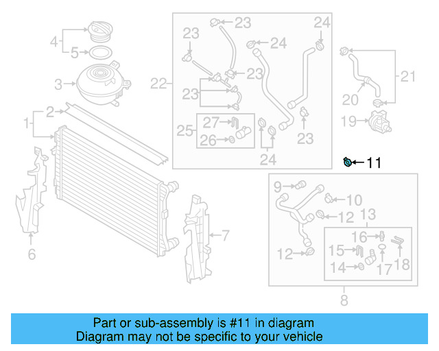 Water Hose Assembly Upper Seal N-907-653-01 - View 106