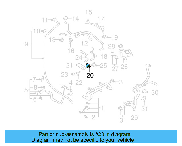 Water Hose Clamp N-907-702-01 - View 77