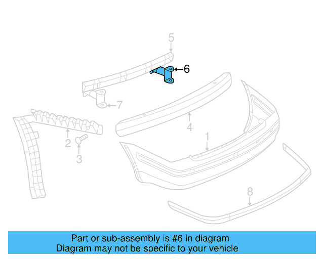 Fender Liner Screw N-907-750-01 - View 50