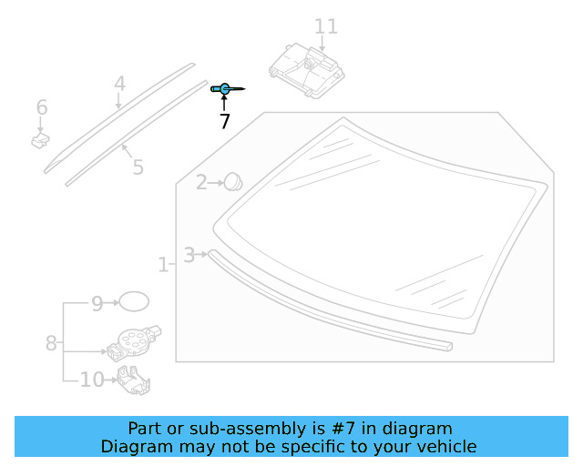 Roof Drip Molding Rivet N-907-878-02 - View 42