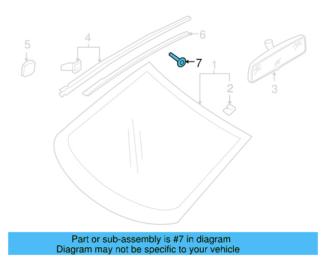 Roof Drip Molding Rivet N-907-878-02 - View 4