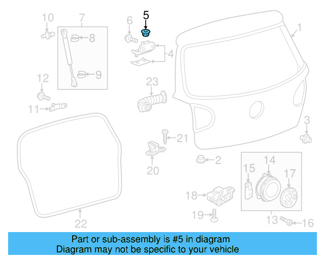 Hinge Nut N-907-988-05 - View 64