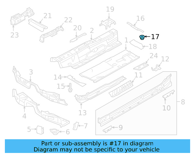 Hinge Nut N-907-988-05 - View 3