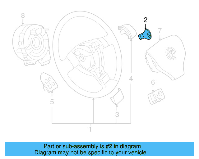 Steering Wheel Bolt N-907-991-02 - View 5