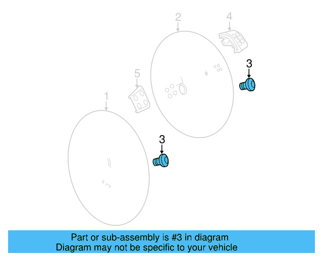 Steering Wheel Bolt N-907-991-02 - View 3
