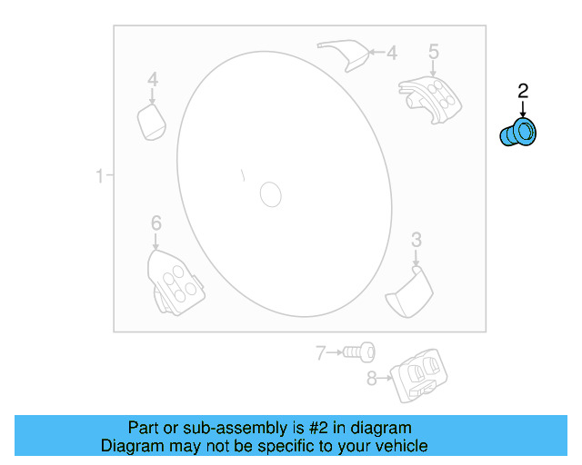 Steering Wheel Bolt N-907-991-02 - View 96
