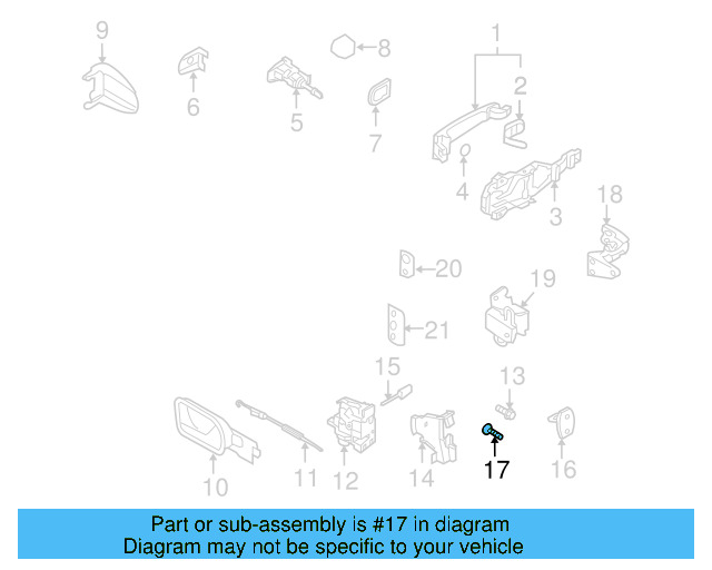 Striker Screw N-908-047-05 - View 89