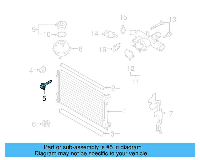 Upper Mount Bolt N-908-082-01 - View 31