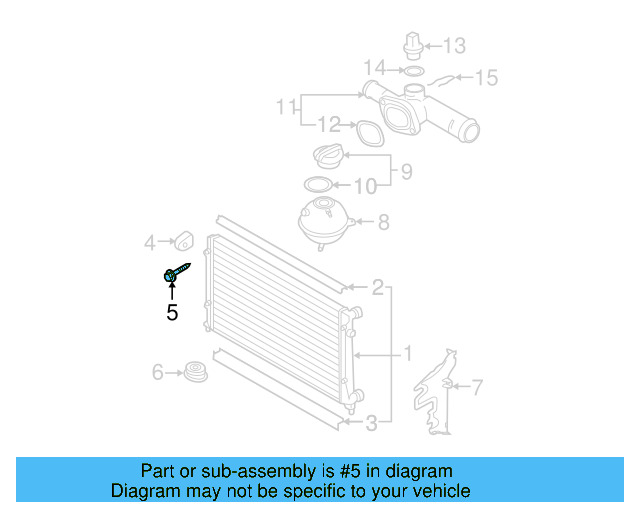 Upper Mount Bolt N-908-082-01 - View 95