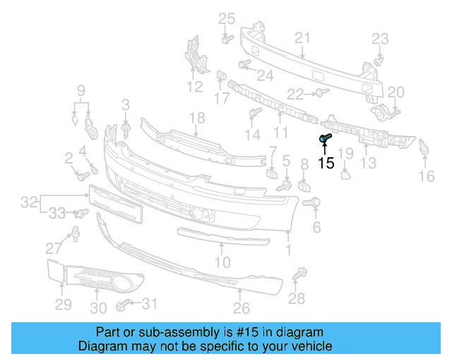 Ft Impact Sensor Screw N-908-163-01 - View 6