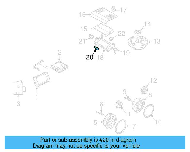 Mount Bracket Mount Bolt N-908-170-03 - View 61