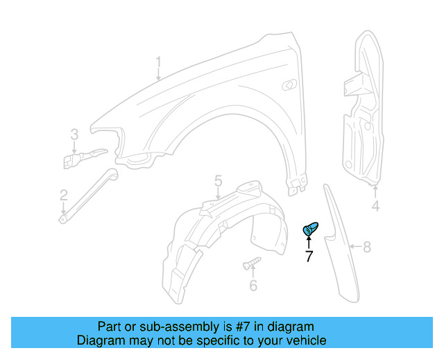 Guide Bracket Nut N-908-214-01 - View 16