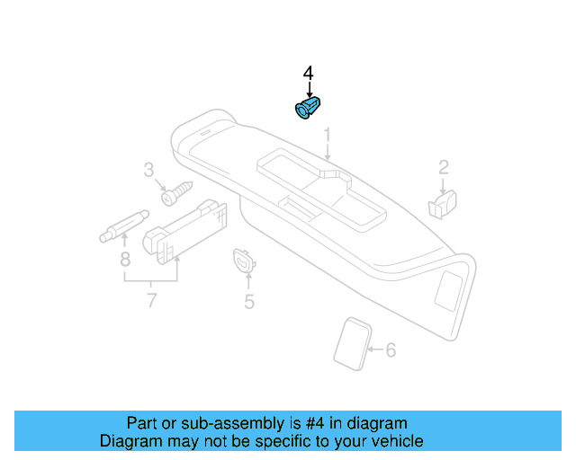 Fender Liner Retainer Nut N-908-338-01 - View 99