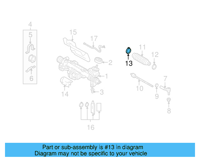 Boot Clamp N-908-349-01 - View 56